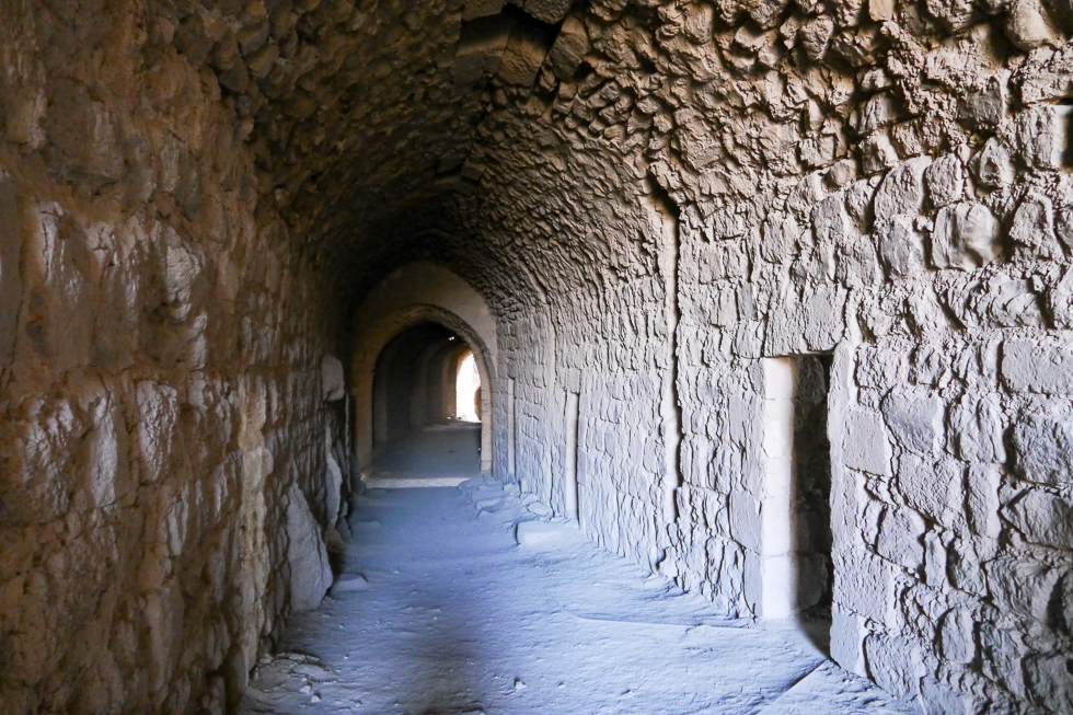 Внутри крепости Керак