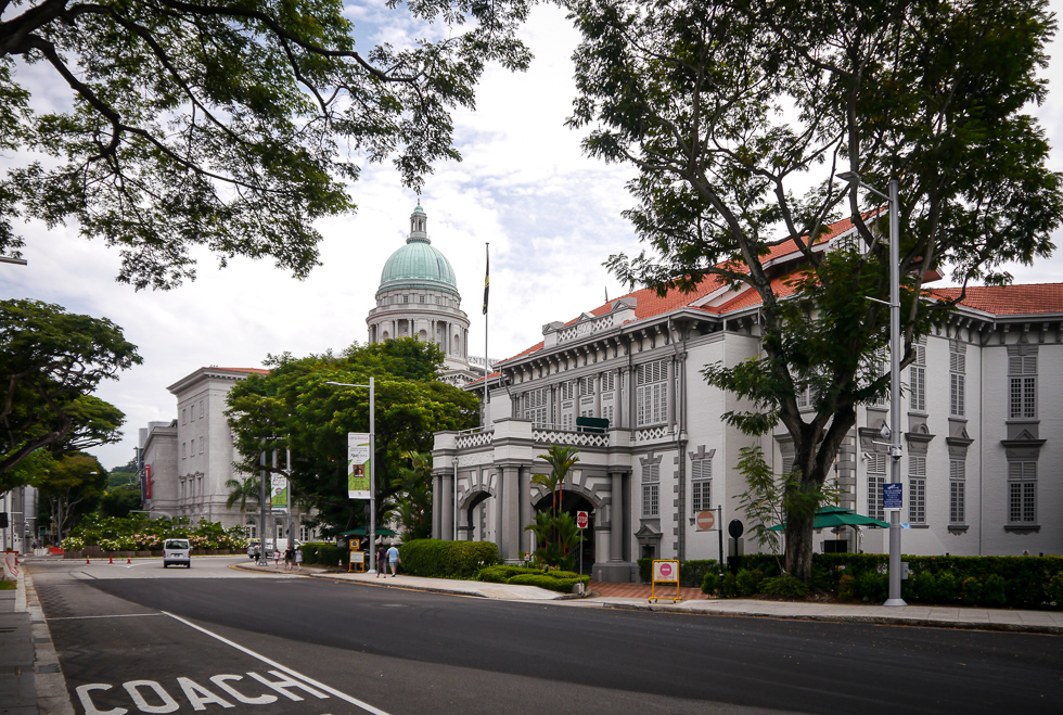 Здание национальной галереи Сингапура