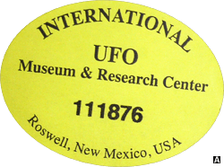 Roswell UFO and recearch Center. Roswell, New Mexico.